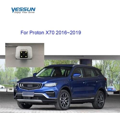 Yessun parking system Rear View Camera For Proton X70 2016~2019 License plate light camera