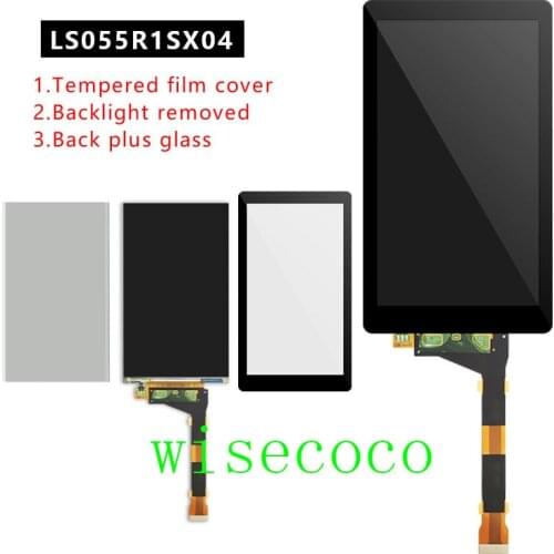 5.5 Inch 2560x1440 front glass protector back thick glass no backlight 3D Printer 2K LCD Quad-HD Printer Part