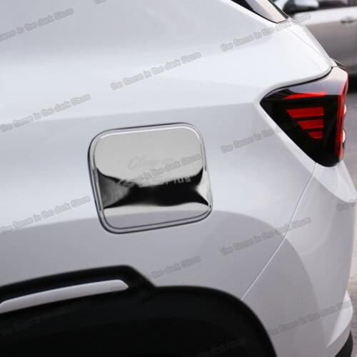Lsrtw2017 for Changan Cs35 Plus Car Fuel Tank Cap Trims Accessories Chrome 2018 2019 2020 2021 cover chrome styling cs35plus