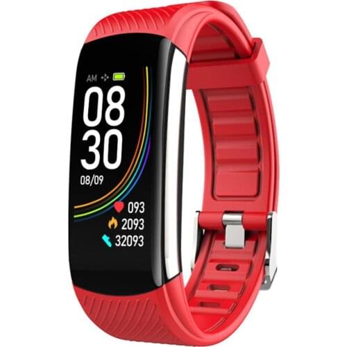 C6T Body Temperature Bracelet Watch Information Push Sleep Exercise Step Smart Bracelet Waterproof Fashion Bracelet