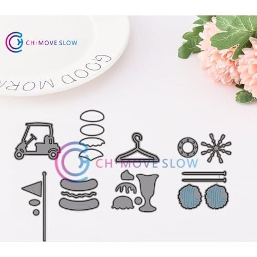 CH Small Cars and goods Metal cutting dies stencils Greeting Card Decoration DIY Scrapbooking Scrapbook Paper Photo Album