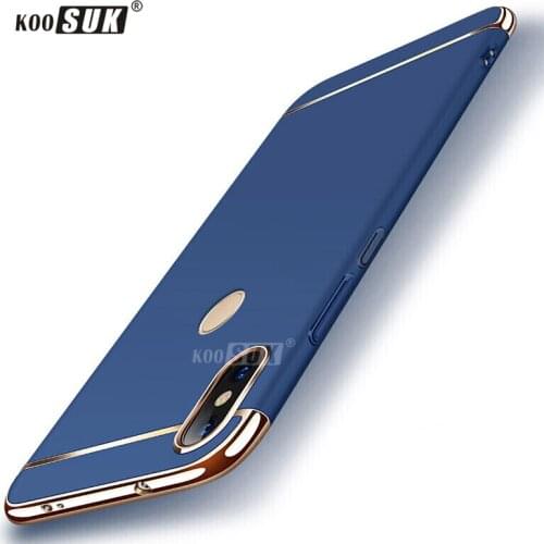 Xiaomi Redmi Note 6 Case Coque Luxury Hard Matte Armor Hybrid Protective Case For Xiaomi Redmi Note 6 Pro 6.26" Phone Back Cover