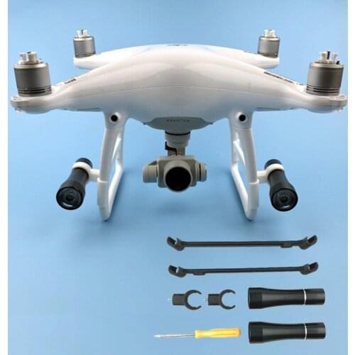 For DJI Phantom 4 All Series Drone Night Flight Navigation Light Night Flying Signal Lamp LED Searchlight Bracket Accessories