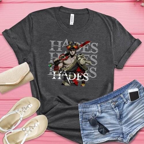 Hades Games Shirt Supergiant Zagreus Underworld Prince Shirt Computer Game Classic Unisex T Shirt