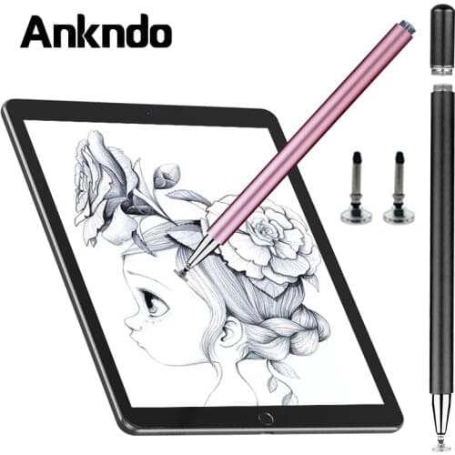Ankndo Stylus Pen Magnetic Tablet Pen Capacitive Pen For Ipad Iphone Smartphone Pens Stylus For Drawing lapiz tactil Office Pen