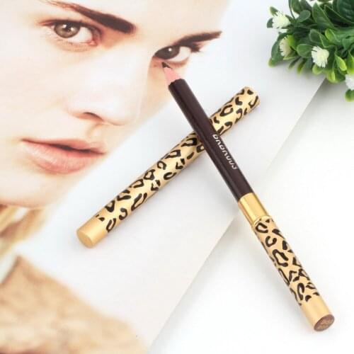 Make Up Leopard Longlasting Brown Leopard Eyeliner Eyebrow enhancers With Brush free New Quality Hot Sales