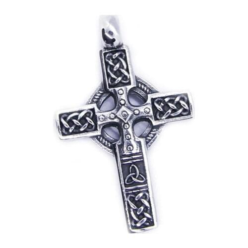 2018 Newest 3D Cross Pendant Ladies Mens 316L Stainless Steel Jewelry Fashion Jesus Pendant