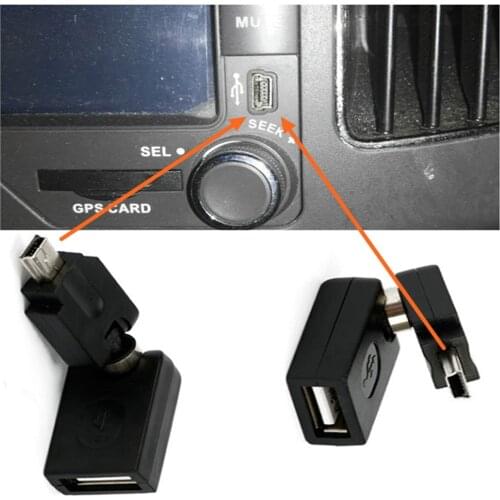 New USB & Micro & mini 2,0 Male To USB Female 360 degree pivoting angle extension cable adapter Hot new