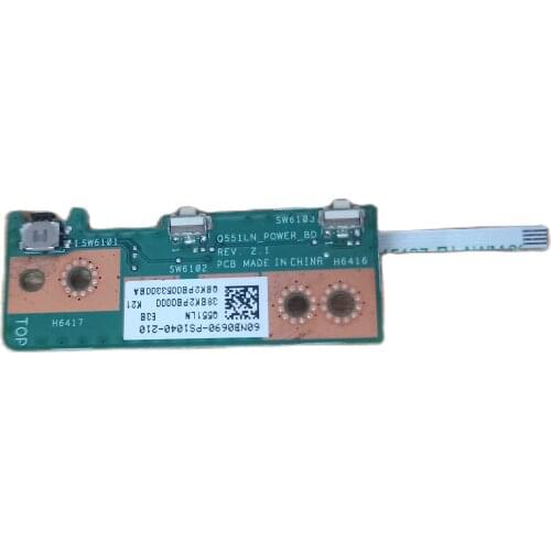 FOR ASUS Q551 Q551L Q551Ln Power Board Switch Board