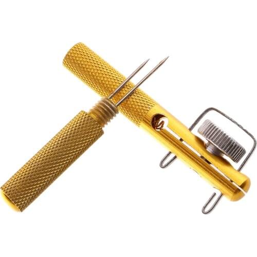 Portable 1PCS Alloy Fishing Hook Knotting Tool & Tie Hook Loop Making Device & Hooks Decoupling remover Carp Fishing Accessory