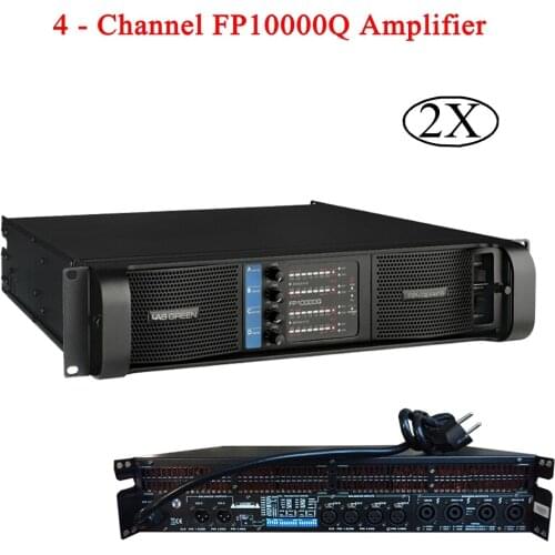 Professional Stage DJ Equipment Power Amplifier Subwoofer Power 4 Channel Amplifier 4X1300W FP10000Q Line Array Amplifier Audio