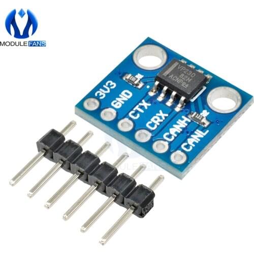 SN65HVD230 CAN Bus Transceiver Communication Thermal Protection Slope Control Module for Arduino Controller Board