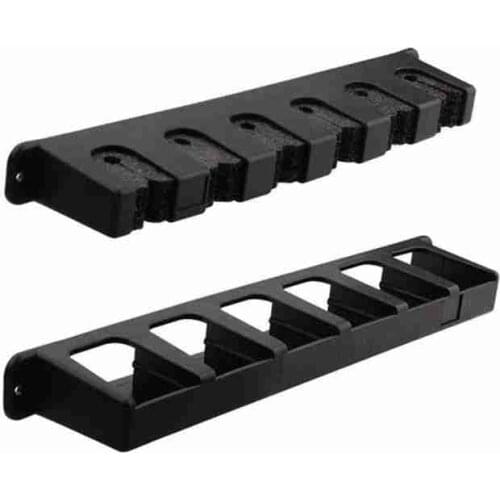 Fishing Rod Display Rack Wall-mounted Bracket Storage Plastic Fixed Rack Fishing Rod Collection Rack Fishing Gear Accessories