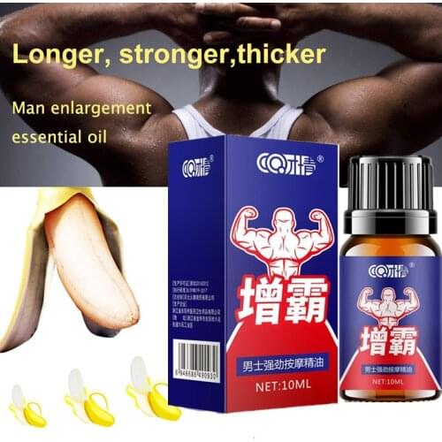 Penis Thickening Growth Man Massage Oil Cock Erection Enhance Men Health Care Penile Growth Bigger Enlarger Essential Oil