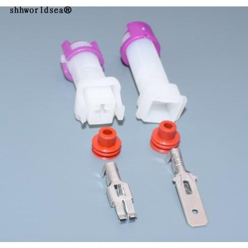 Worldgolden 1 Pin Female And Male Automotive Sensor Battery Spring DC Plug Electrical Harness Automotive Connector For Toyota