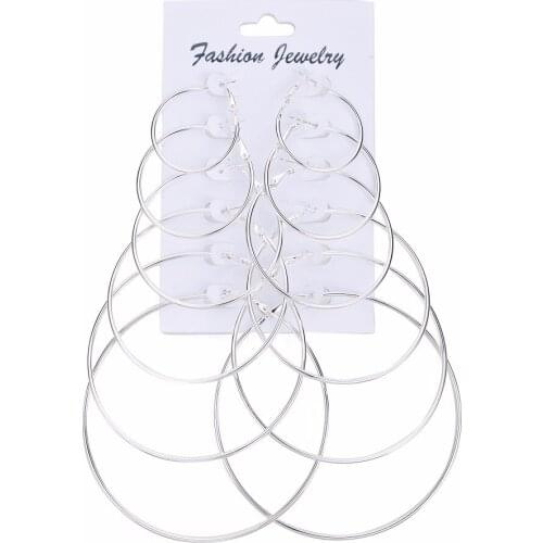 ZXSTYLE Earrings Rings