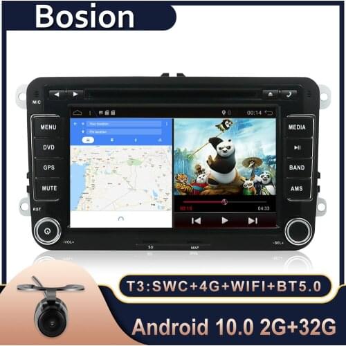 Bosion Car Multimedia player 2 Din Car DVD For VW/Volkswagen/Golf/Polo/Tiguan/Passat/b7/b6/SEAT/leon/Skoda/Octavia Radio GPS DAB