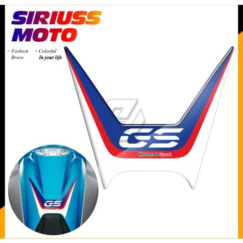 3D Resin Motorcycle Tank Pad Protector Case for BMW R1200GS LC 2013-2018