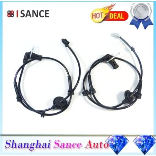 ISANCE ABS Wheel Speed Sensor Front Left Right Pair 47910-7Y000 47911-7Y00 For Nissan Maxima 3.5L V6 2004 2005 2006 2007 2008
