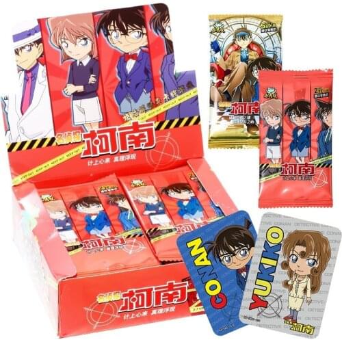 Detective Conan Two-dimensional Animation Peripherals Postcards Card Collection Game Battle Cards Kids Toy Gifts