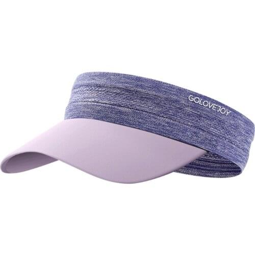 Summer Sun Visor Hat Quick-drying Caps Unisex Sun Protection Hats Empty Top Light Sports Solid Color Hat Sunshade Cap