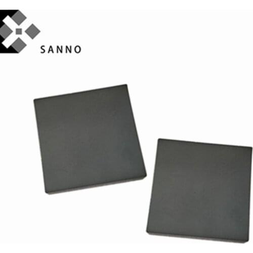 Silicon carbide sheet 40x40x1mm - 100x100x20mm wear-resistant ceramic plate sic bullet proof sheet ballistic plate
