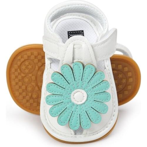 Summer Cute Sweet Kids Girls Sandals Cute Tartan Hollow Out Princess Style Flower Breathable Non-slip Soft Bottom Cack Shoes