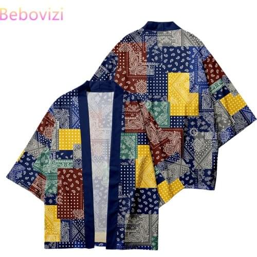 Fashion Plus Size XXS-6XL Loose Japanese Asian Harajuku Streetwear Cardigan Women Men Haori Kimono Cosplay Top Yukata Clothes