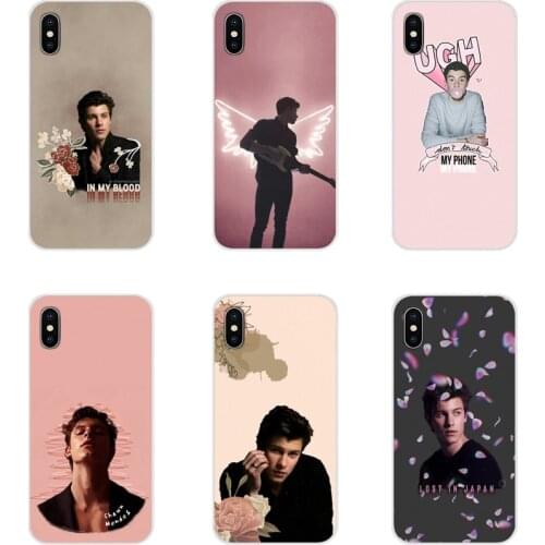 Singer Shawn Mendes Magcon Pattern Soft Case Covers For Xiaomi Mi4 Mi5 Mi5S Mi6 Mi A1 A2 5X 6X 8 9 Lite SE Pro Mi Max Mix 2 3 2S