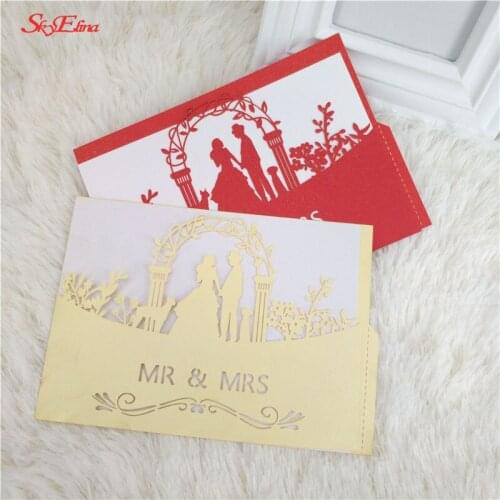 1/10/30pcs Wedding Invitations Card Wedding Supplies Invitation Card Wedding Envelopes Event Party Wedding Decoration 7Z