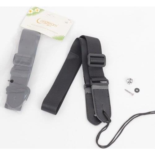 Ukulele Strap Black Dedicated Shoulder Widen Neck Tripe Ukelele Thicken Guitar Guitarra Hook Accessories Personalized