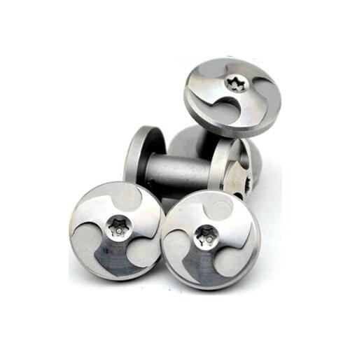 Diy Knife Making knife Handle screw Fire wheel whirlwind Rotating rivet Plum flower sharp Straight folding knife use