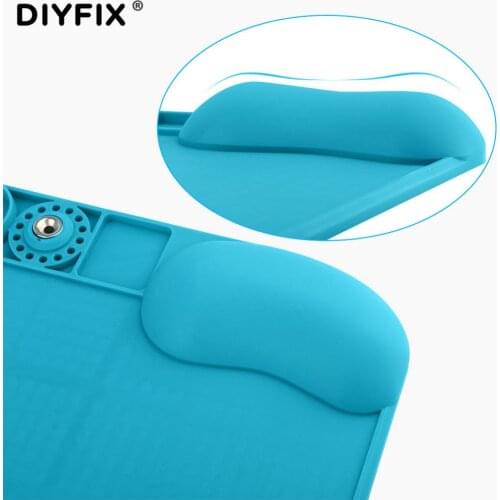 3D Wristband Silicone Work Pad Heat Resistant Insulation Desk Hot Air Gun Station Mat CellPhone BGA PCB Soldering Repair Tool