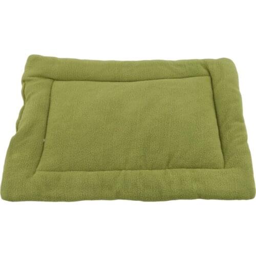 Comfortable Thicken Fleece Pet Cushion Winter Dog Bed Mat Blanket Warm Puppy Cat Fleece Beds For Small Large Dogs Cats Pad