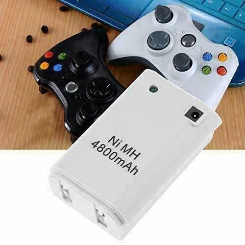 NEW USB Charger for Xbox 360 4800mAh Rechargeable Batteries Wireless Game Controller Gamepad Joystick Power Supply Charger Cable