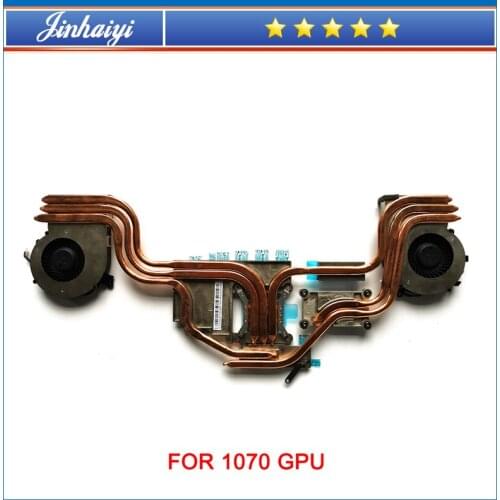Radiator copper pipe fan for MSI GE72VR GV72 8RE 1070 graphics card dedicated heat pipe