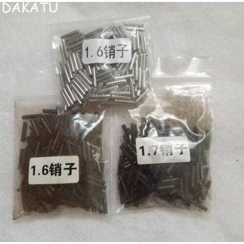 DAKATU Stainless steel 1.6pin 1.7pin fixed Pins Screws FOR Car Key Accessoreis pin for flip folding key 1.6pin