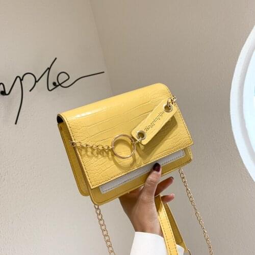 Womens clutch bag branded 2020 crossbody for women luxury Shopper Beach Shoulder bags yellow boho designer purses chain leather