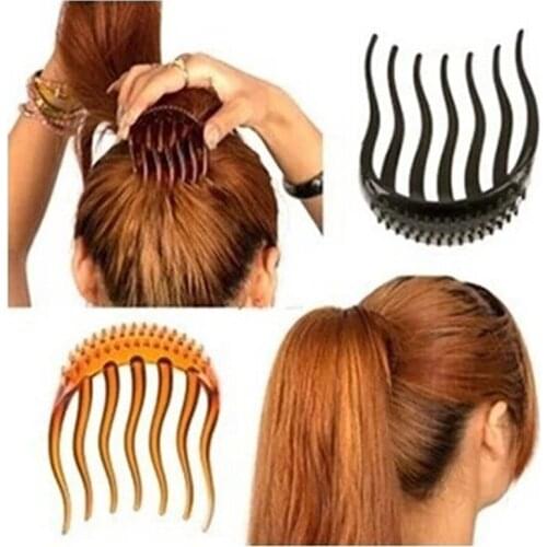Woman Hair Ornaments Volume Inserts Hair ClipBouffant Ponytail Hair Comb Accessories Hair Heighten Device Bulkness Sponge