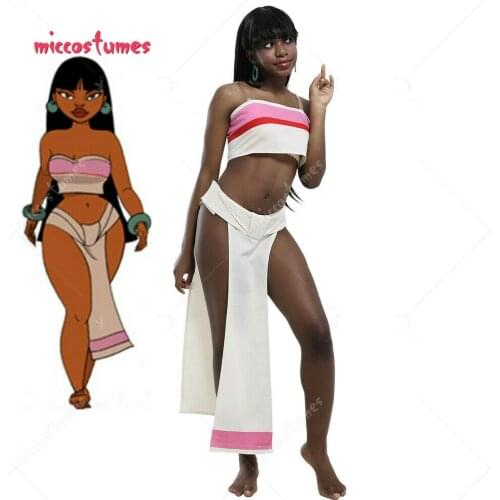 Dorado Chel Cosplay Costume Women Girls Top Skirt Halloween Outfit Women