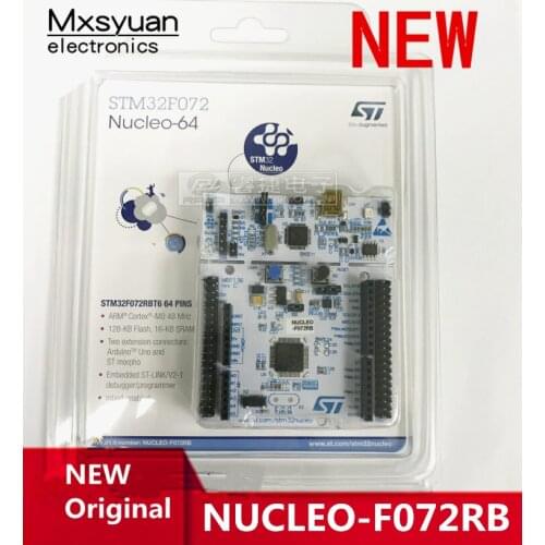 1PCS~5PCS/LOT NUCLEO-F072RB NUCLEO-64 STM32F072 Development board learning board