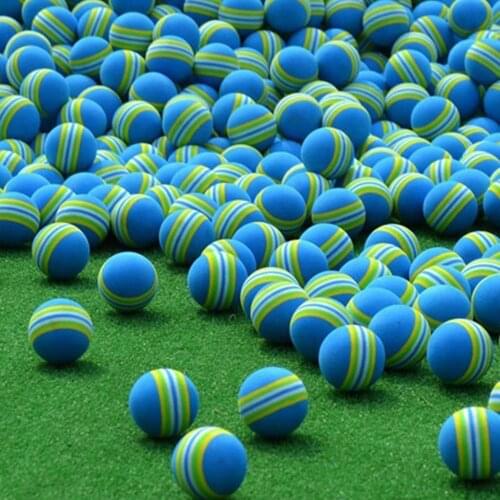 10Pcs Colorful Soft EVA Golf Ball Indoor Exercise Sport Training Tool Accessory golf balls2021New hot golf Balls