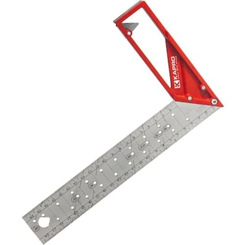 25cm Multifunctional Level Ruler With Handle High Precision Marking Ruler Stainless Steel Surveyor for Woodworking Carpenter