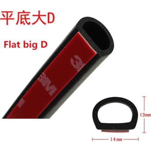 5 M Motore Porta Guarnizione In Gomma Striscia Weatherstrip Sigilli Hollow 5 M Grande D13*14mm ,small D 8*10mm