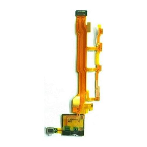 50pcs/lot New For Sony Z LT36 L36H LT36i L36 C6602 C6603 Volume On Off Switch Power Side Button Flex cable
