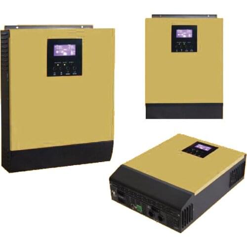 5KVA hybrid solar power inverter 24vdc to 110VAC 220vac 230vac built in 60A MPPT solar charge controller