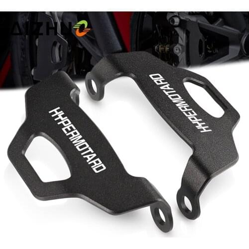 Motorcycle Aluminum FOR Ducati Hypermotard 950 RVE 2020 Front Brake Caliper Guard Cover HYPERMOTARD 950 SP 2019 Accessories