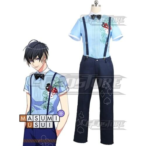 Anime A3! USUI MASUMI Cosplay Costume Dresses Christmas Halloween Free shipping CG220