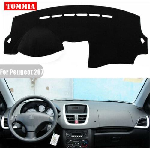 For Peugeot 207 2010-2013 Dashboard Cover Non Slip Dash Mat Sun Shade Carpet Pad