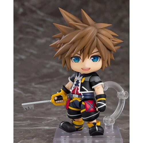 GSC Kingdom Hearts II Sora Riku Figure Toy 10cm Action Figure Model
